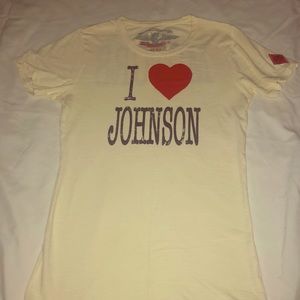 Johnson’s Motors for Lucky Brand tshirt